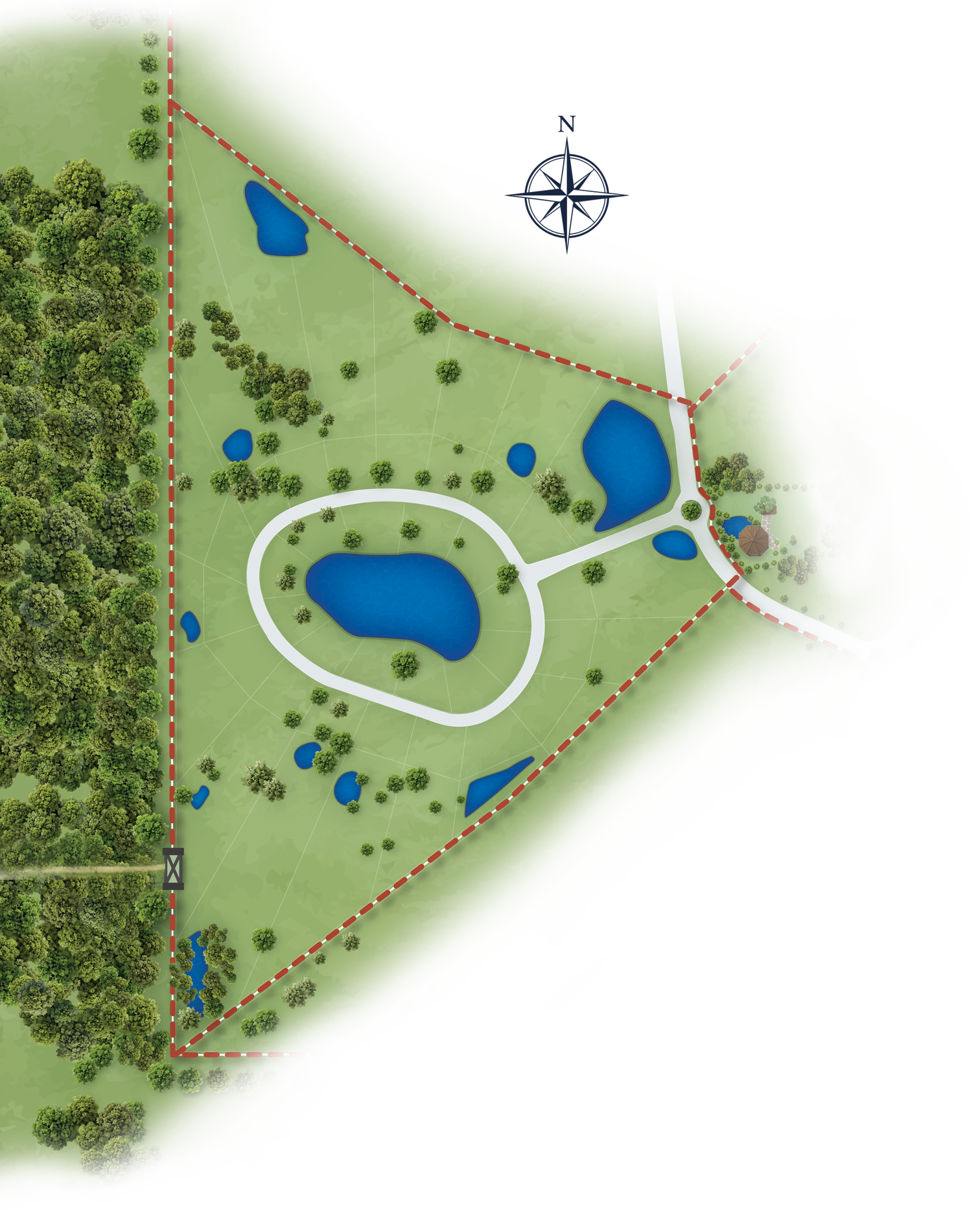 West Estates site map at Bel-Lago